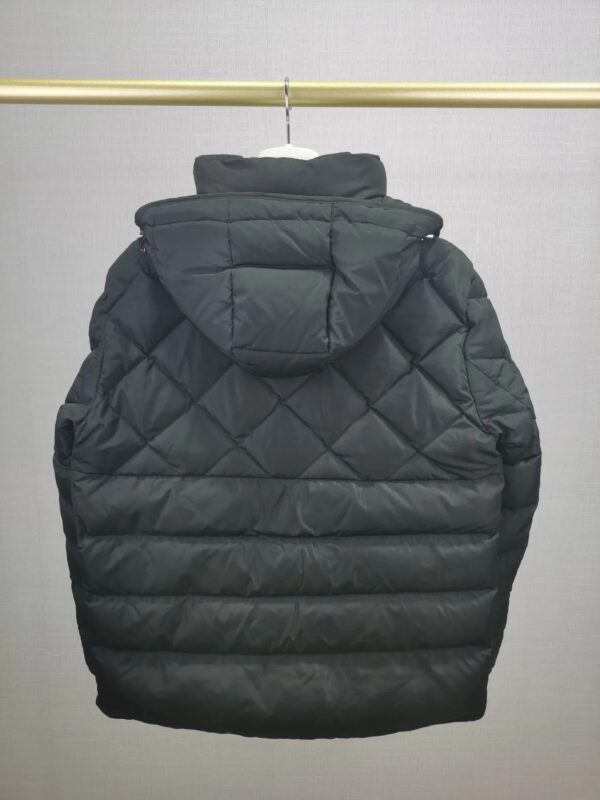 UNISEX Cropped Quilted Down Jacket - Image 2